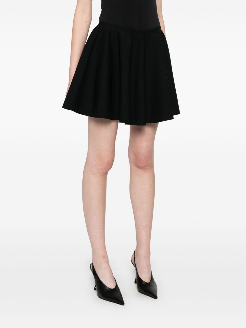 godet mini skirt - 3