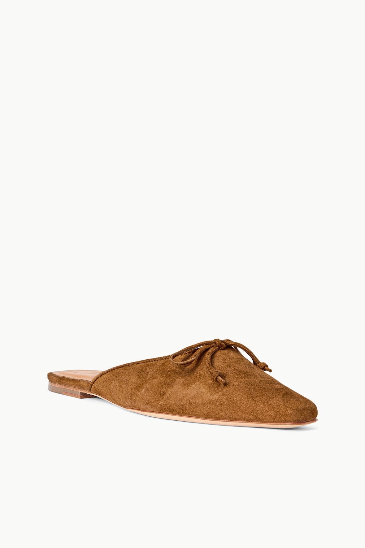 STAUD GINA MULE TAN SUEDE - 2