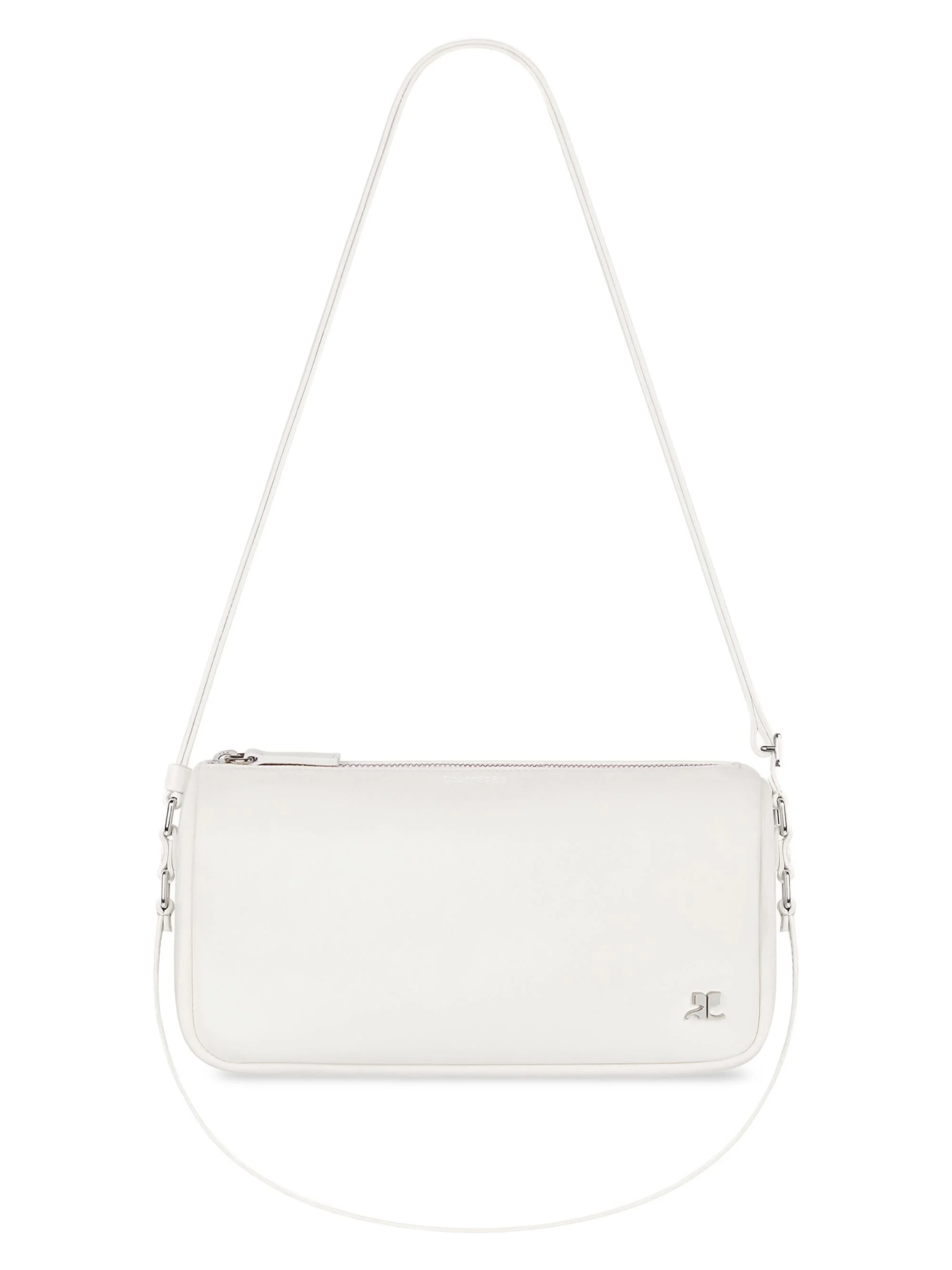 Women's Leather Camera Bag - Heritage White - 1