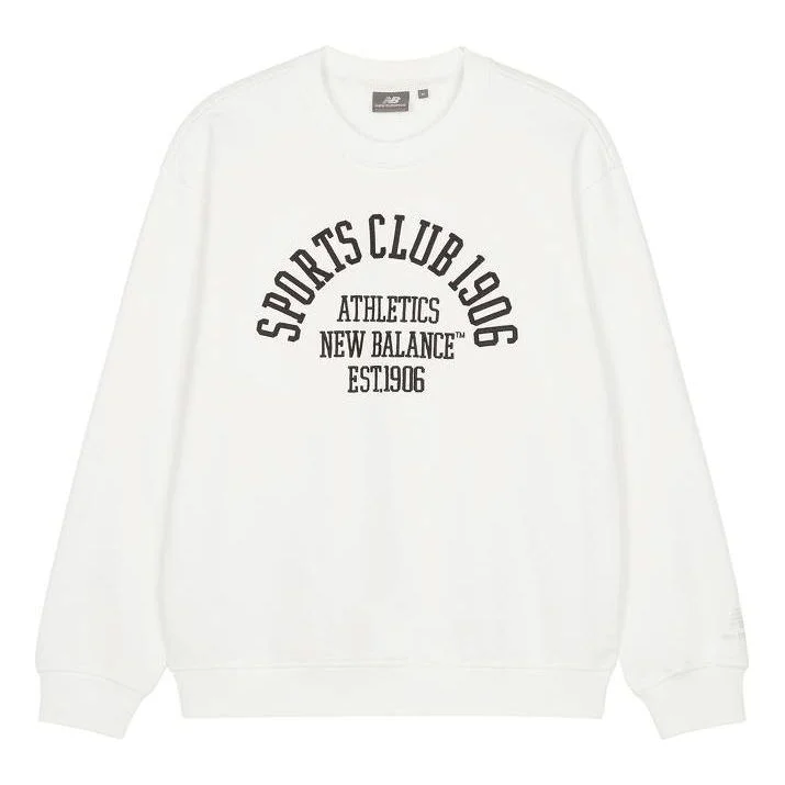 New Balance Sport Club Pullover 'White Black' 5CD38491-IV - 1