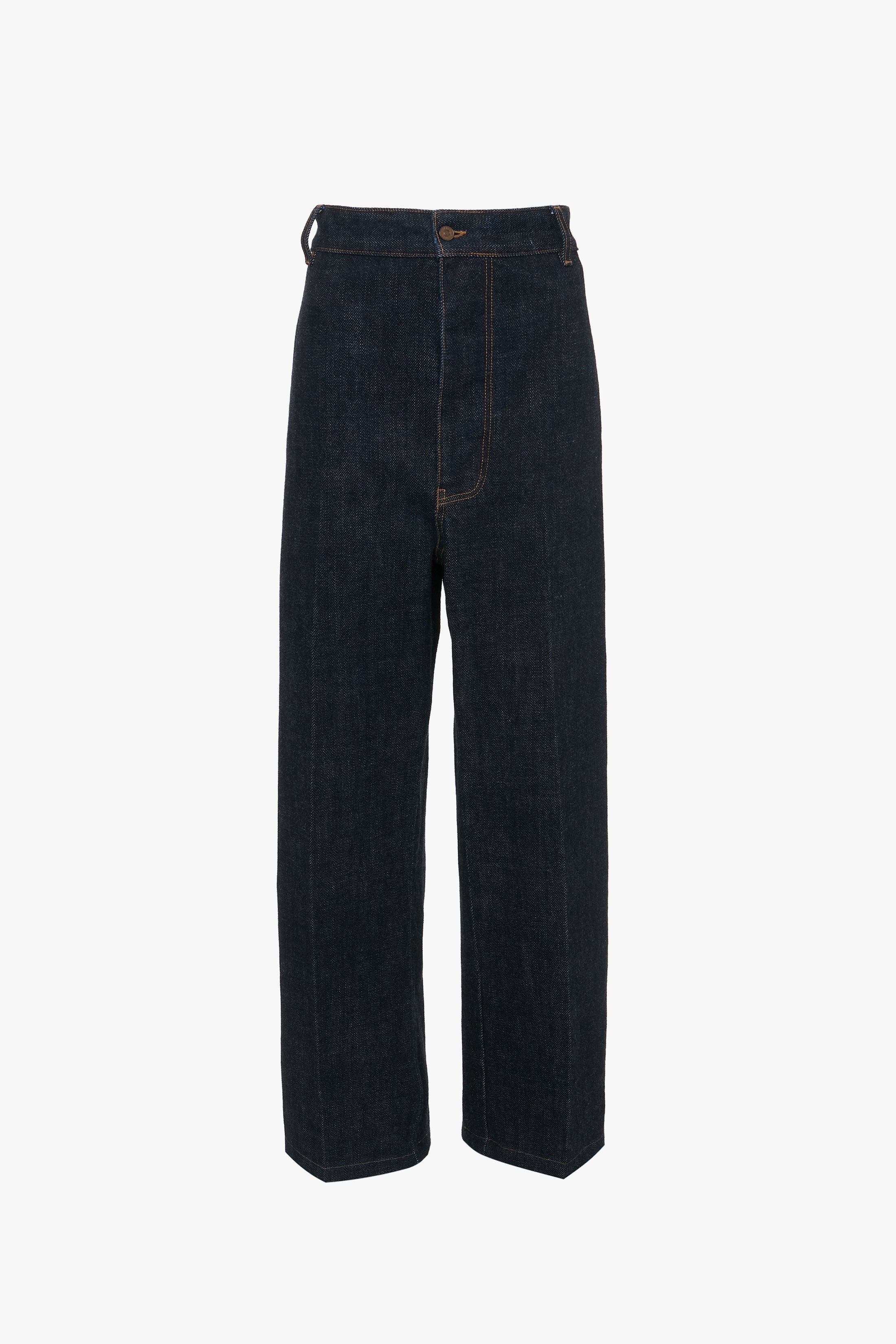 Cargo Jean In Dark Indigo Rinse - 1