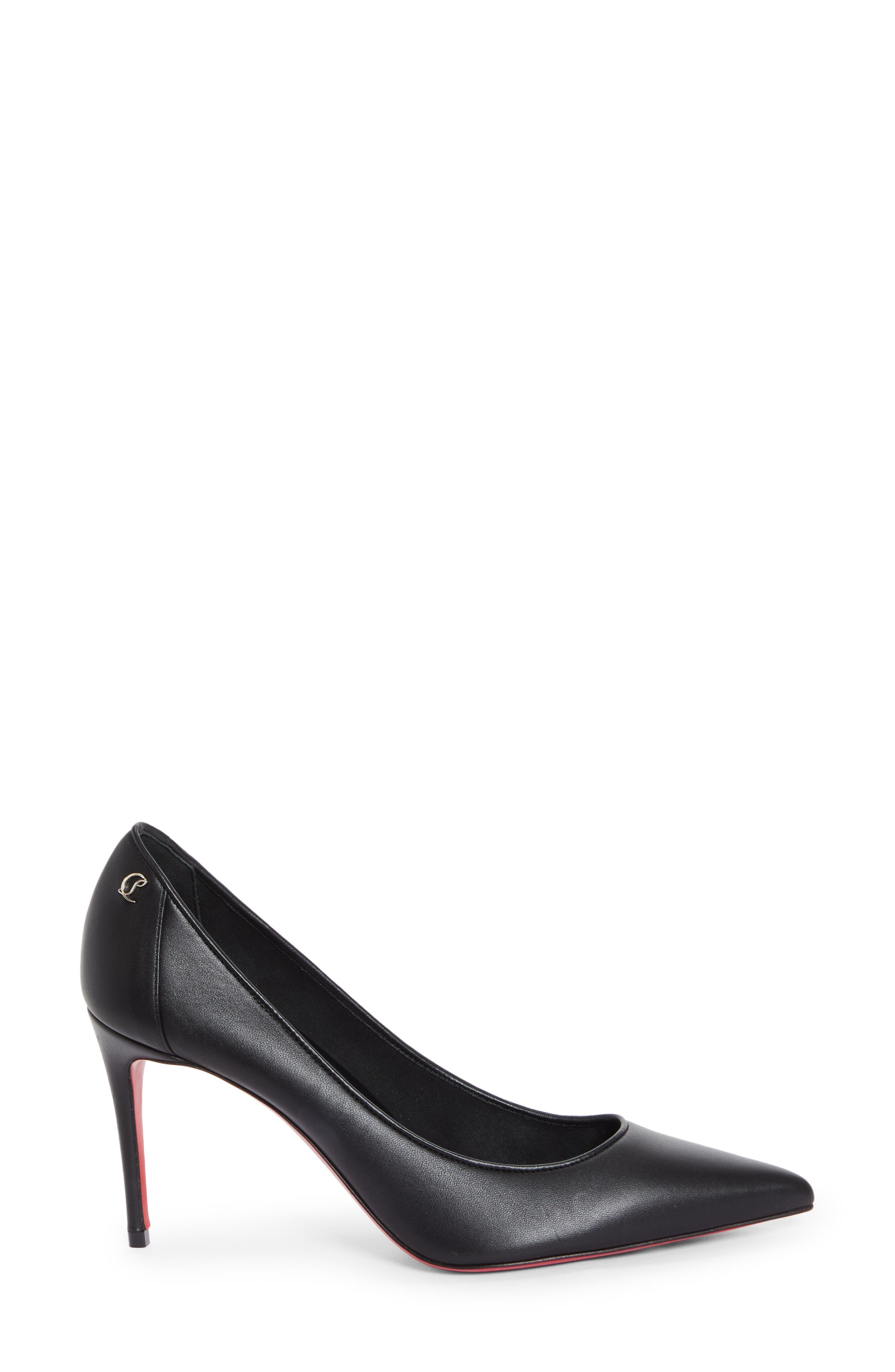 Christian Louboutin Sporty Kate Pointed Toe Pump in B439 Black/Lin Black at Nordstrom - 3
