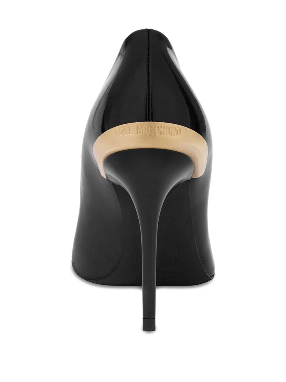 patent leather stiletto pumps - 3