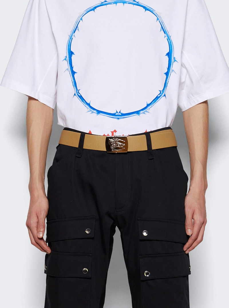 Burberry EKD Web Belt Camel outlook