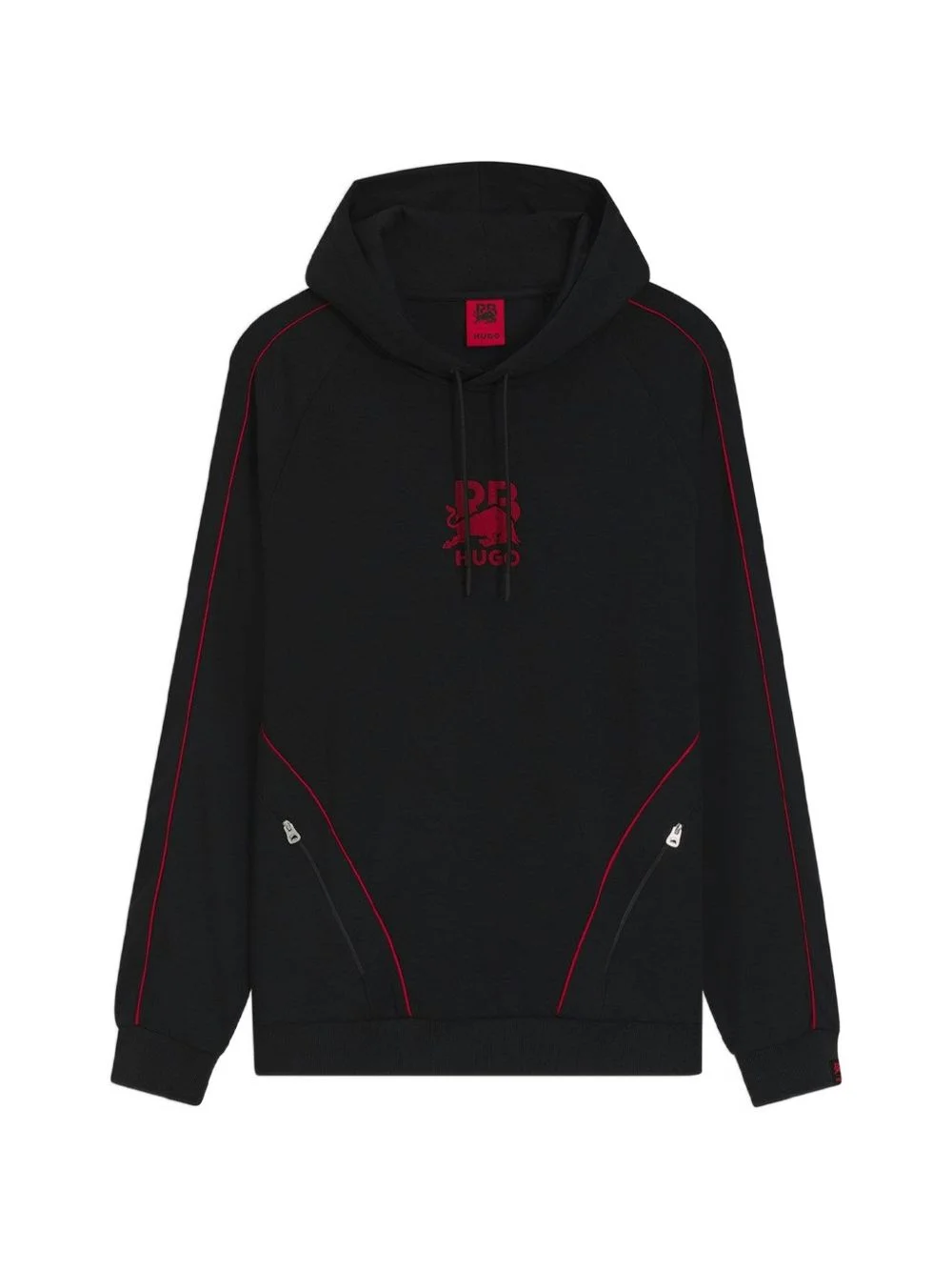 x RB Dofrentis drawstring piped hoodie - 1
