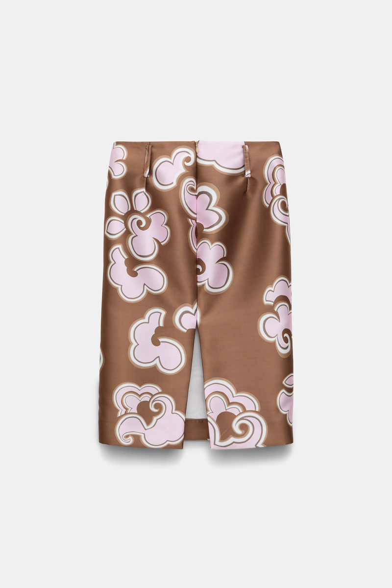 FLORAL STATEMENT skirt 8