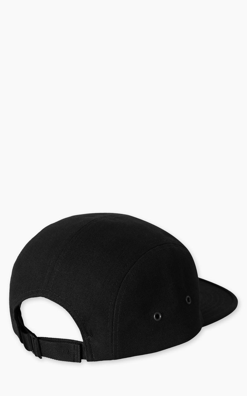 Carhartt CARHARTT WIP BACKLEY CAP COTTON CANVAS BLACK outlook