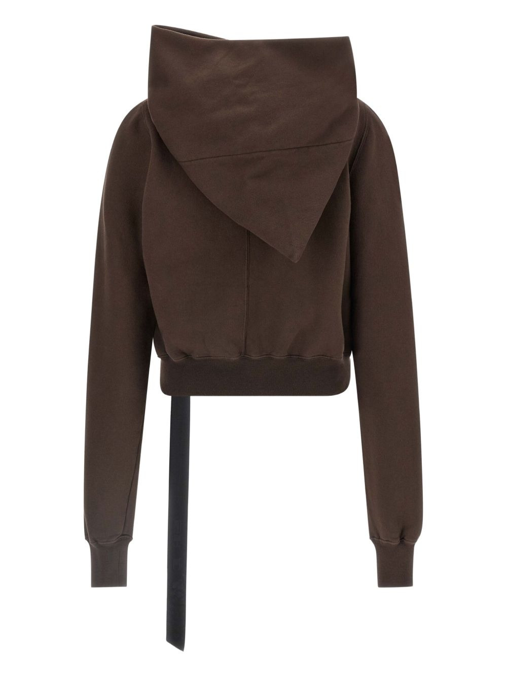 Mountain asymmetric zip high-neck hoodie - 2