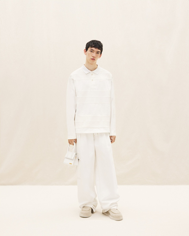 JACQUEMUS Le polo Raye outlook