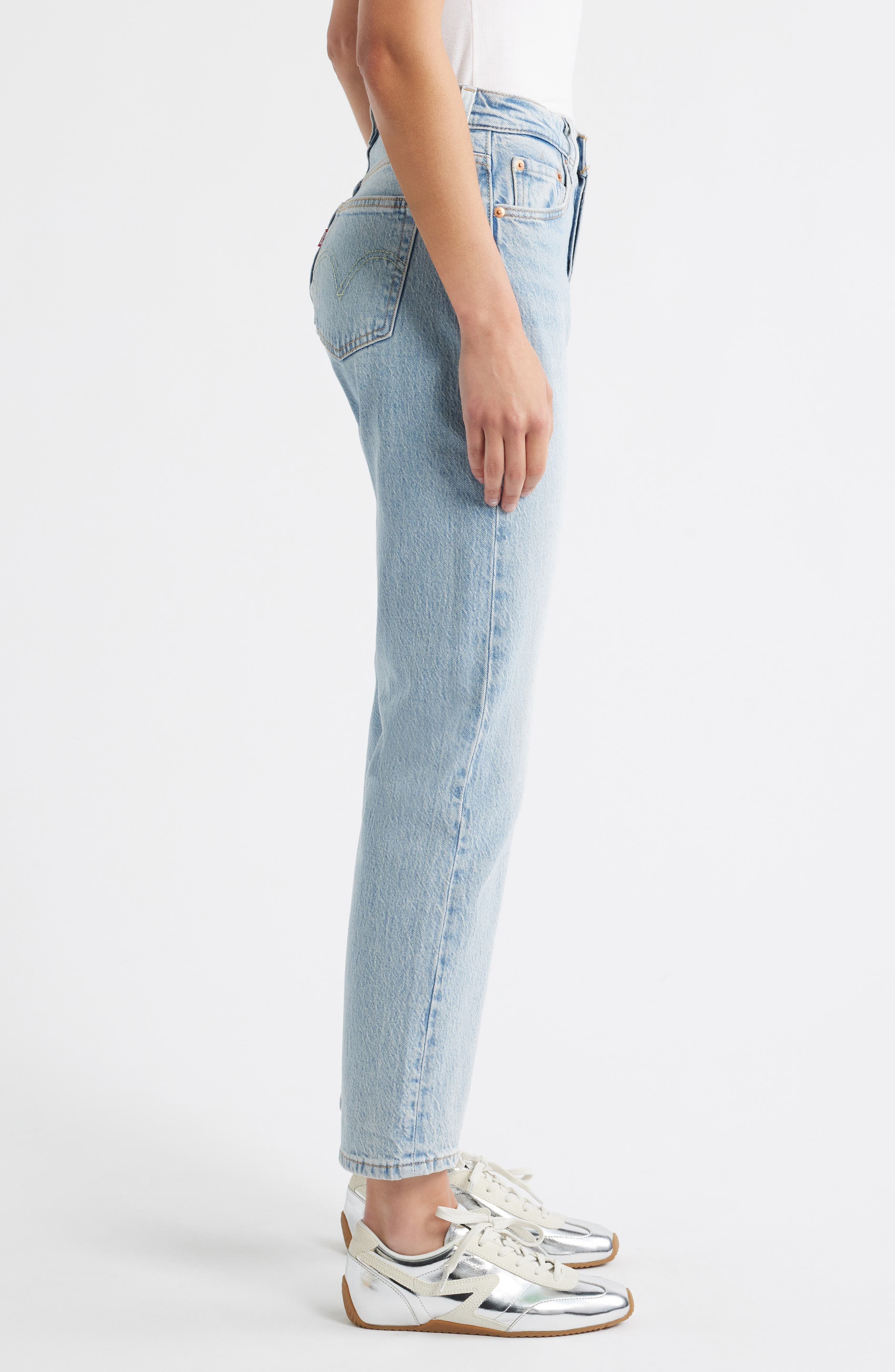 levi's 501® Curve High Waist Straight Leg Jeans in Laugh And Lie at Nordstrom - 3