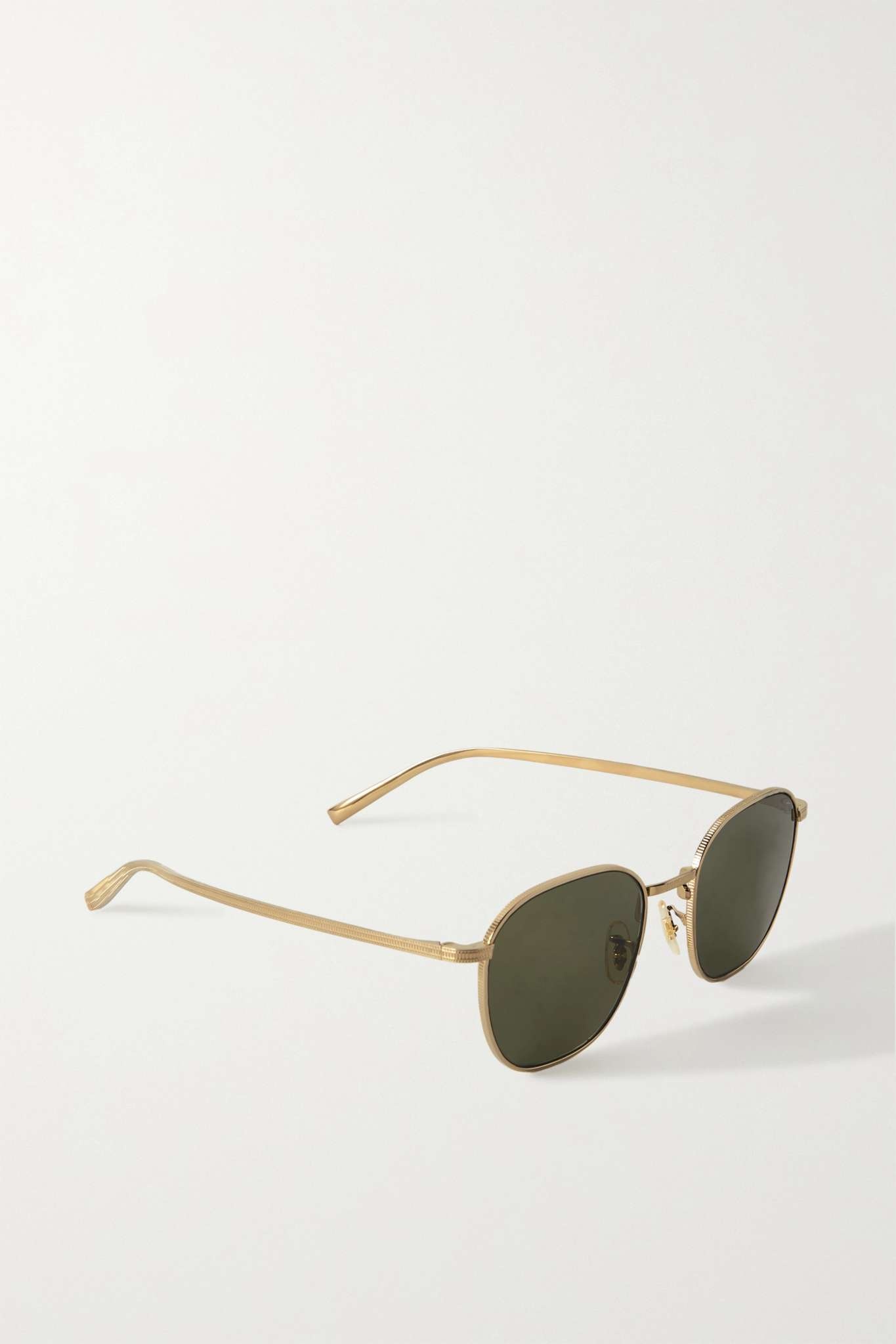 Rynn round-frame gold-tone sunglasses - 3