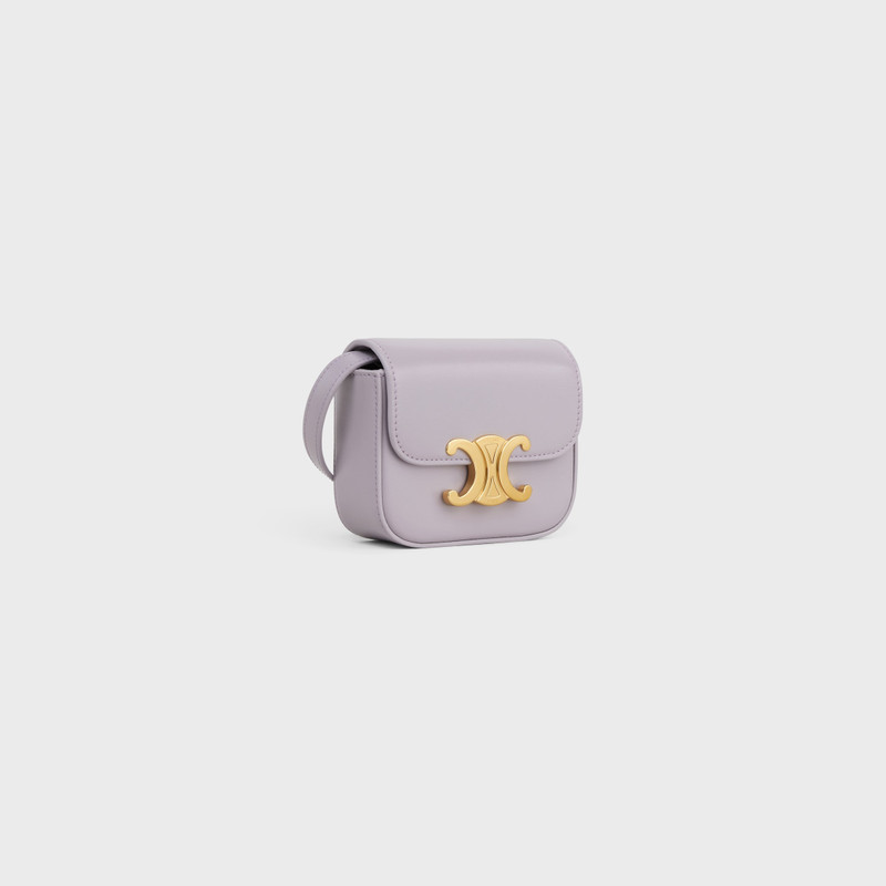 CELINE MINI CLAUDE in Shiny calfskin outlook