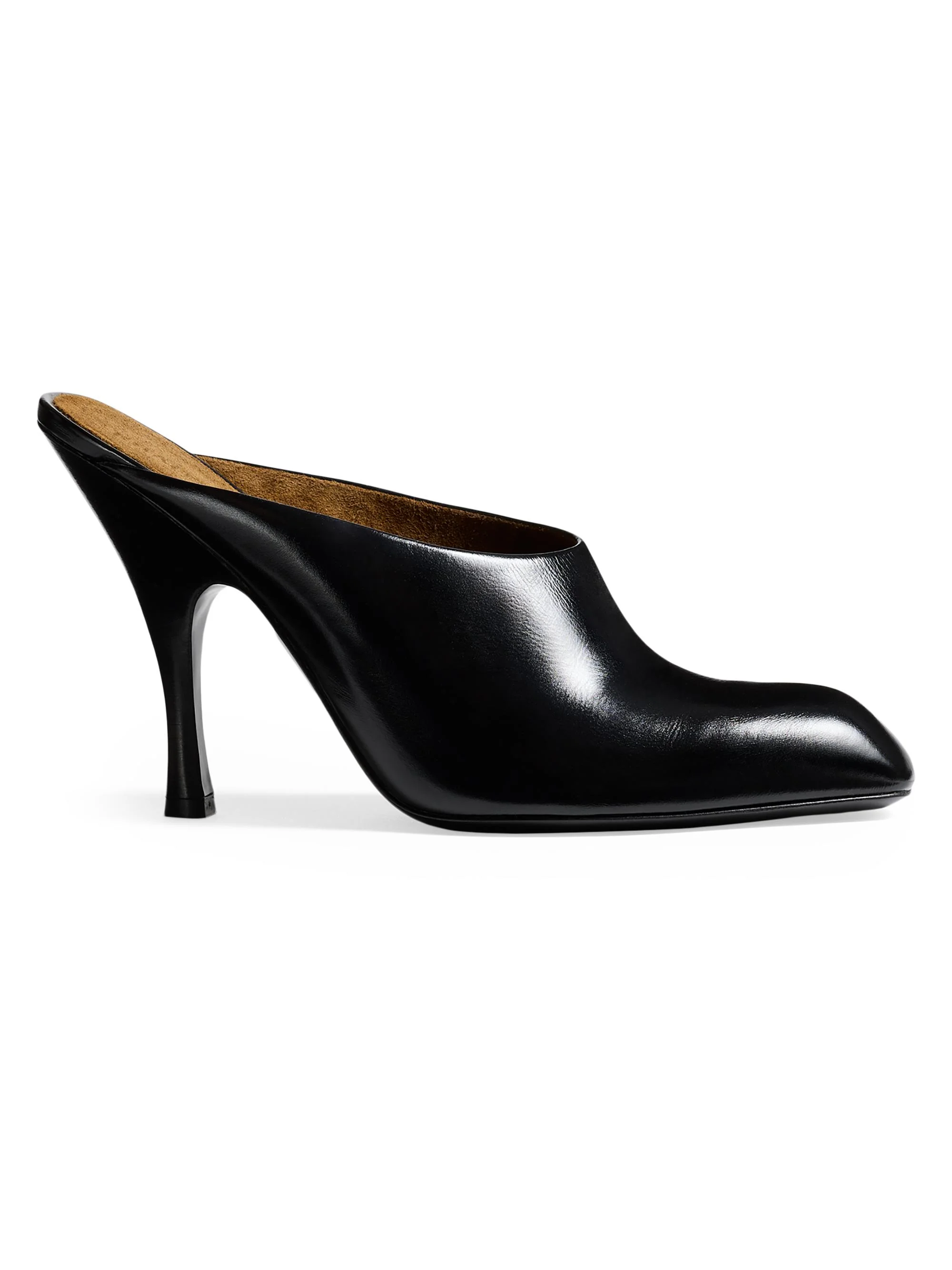 Women's Colt 100MM Leather Mules - Black - 1