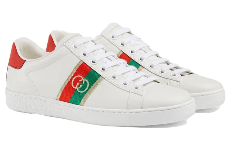 (WMNS) Gucci Ace 'Interlocking G - White' 645767-1XGM0-9063 - 3