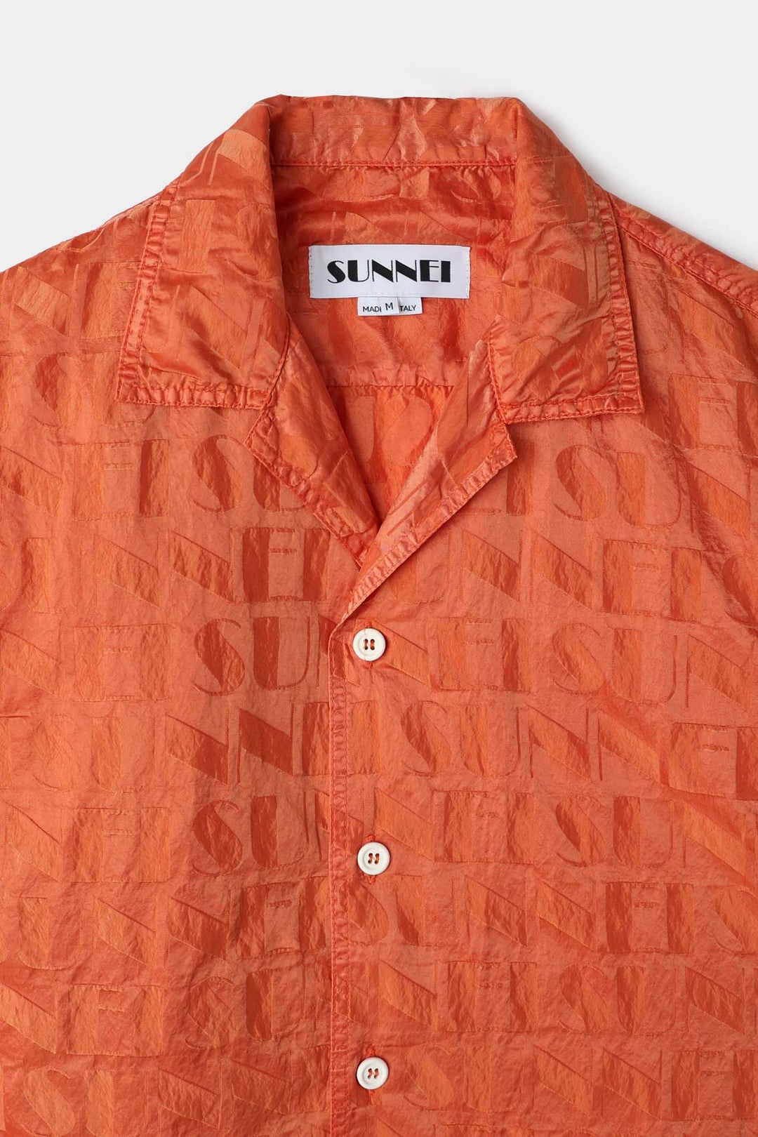 SHORT SLEEVES SHIRT / bright orange - 3