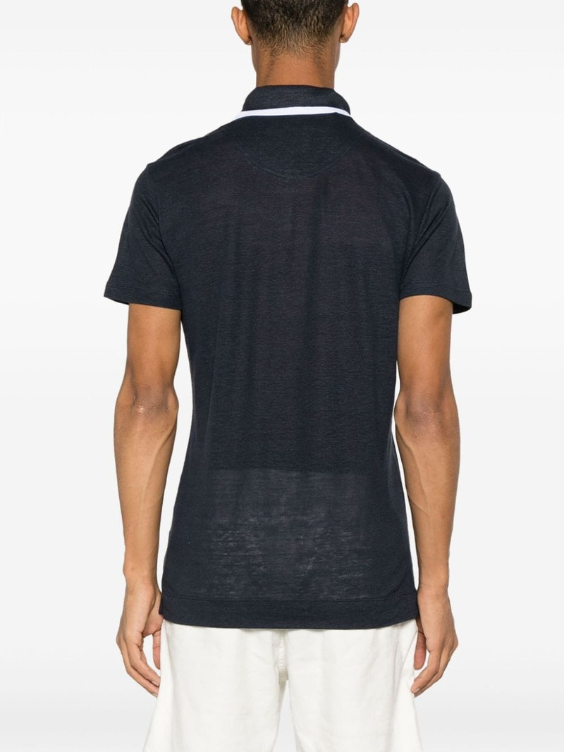 Felix linen piquÃ© polo shirt 4