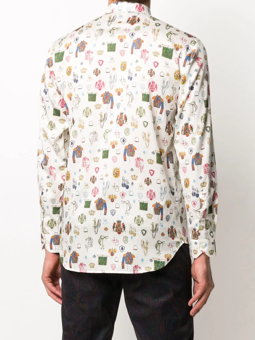 printed cotton shirt - 4