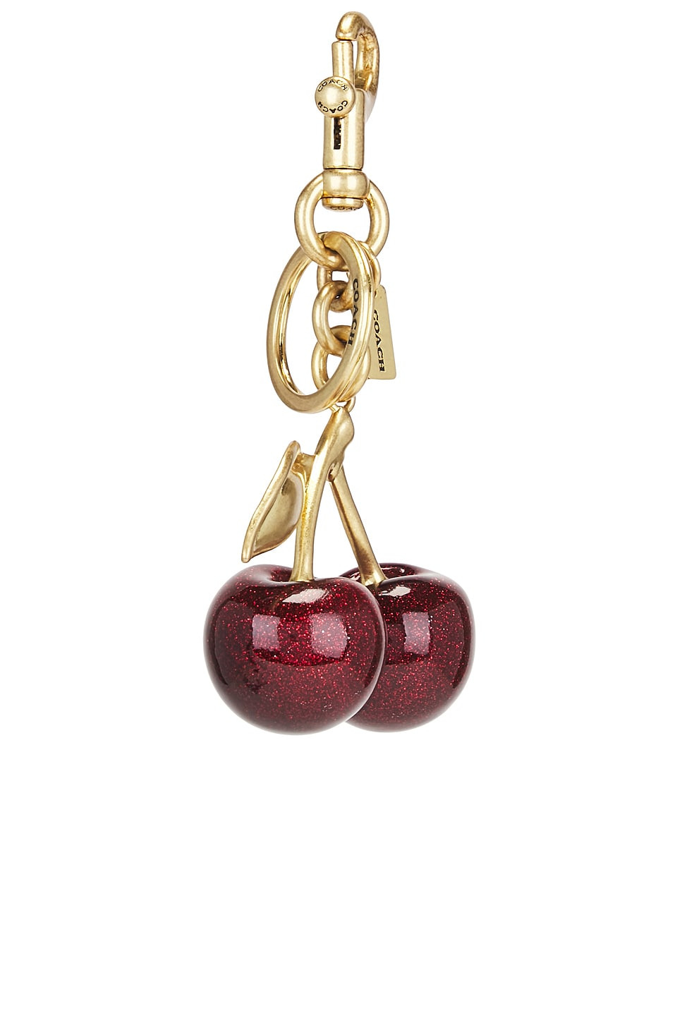 Resin Cherry Bag Charm - 3