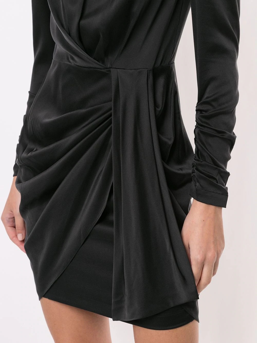 ruched mini dress - 5