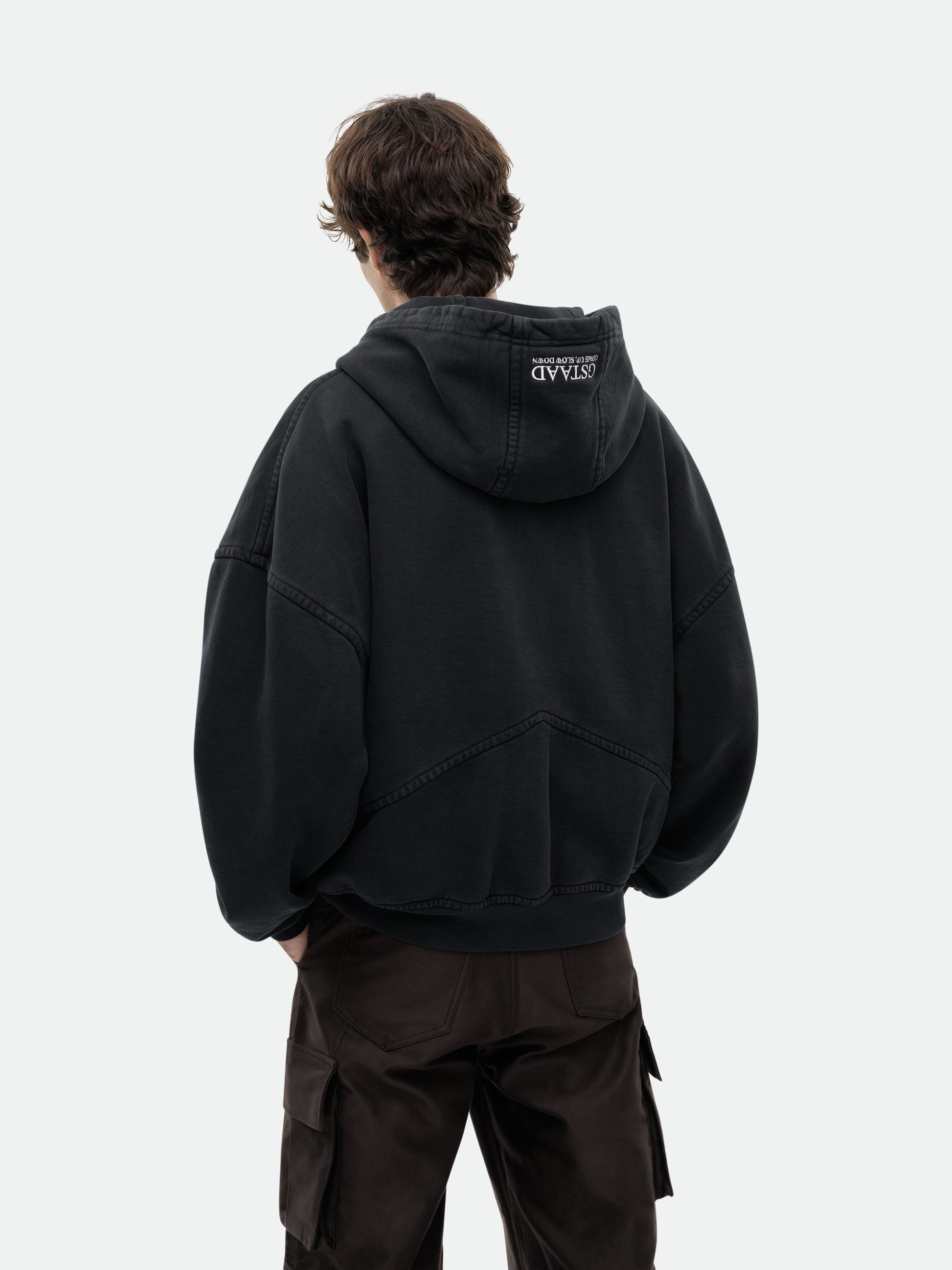 GSTAAD RHUDE ZIP UP HOODIE - 4
