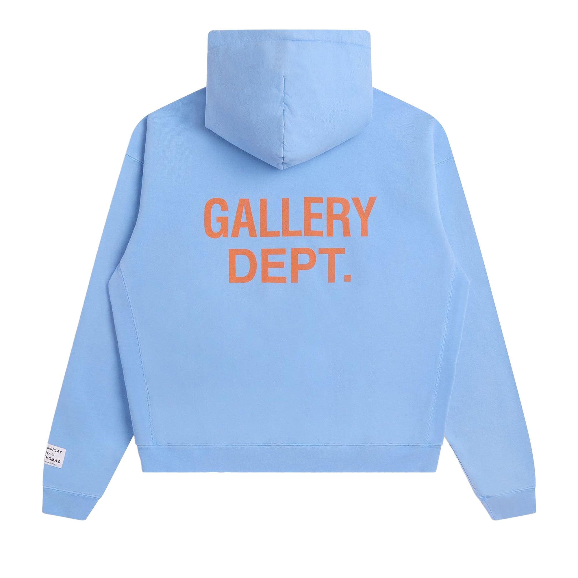 Gallery Dept. 90s GD Logo Hoodie 'Baby Blue' - 2