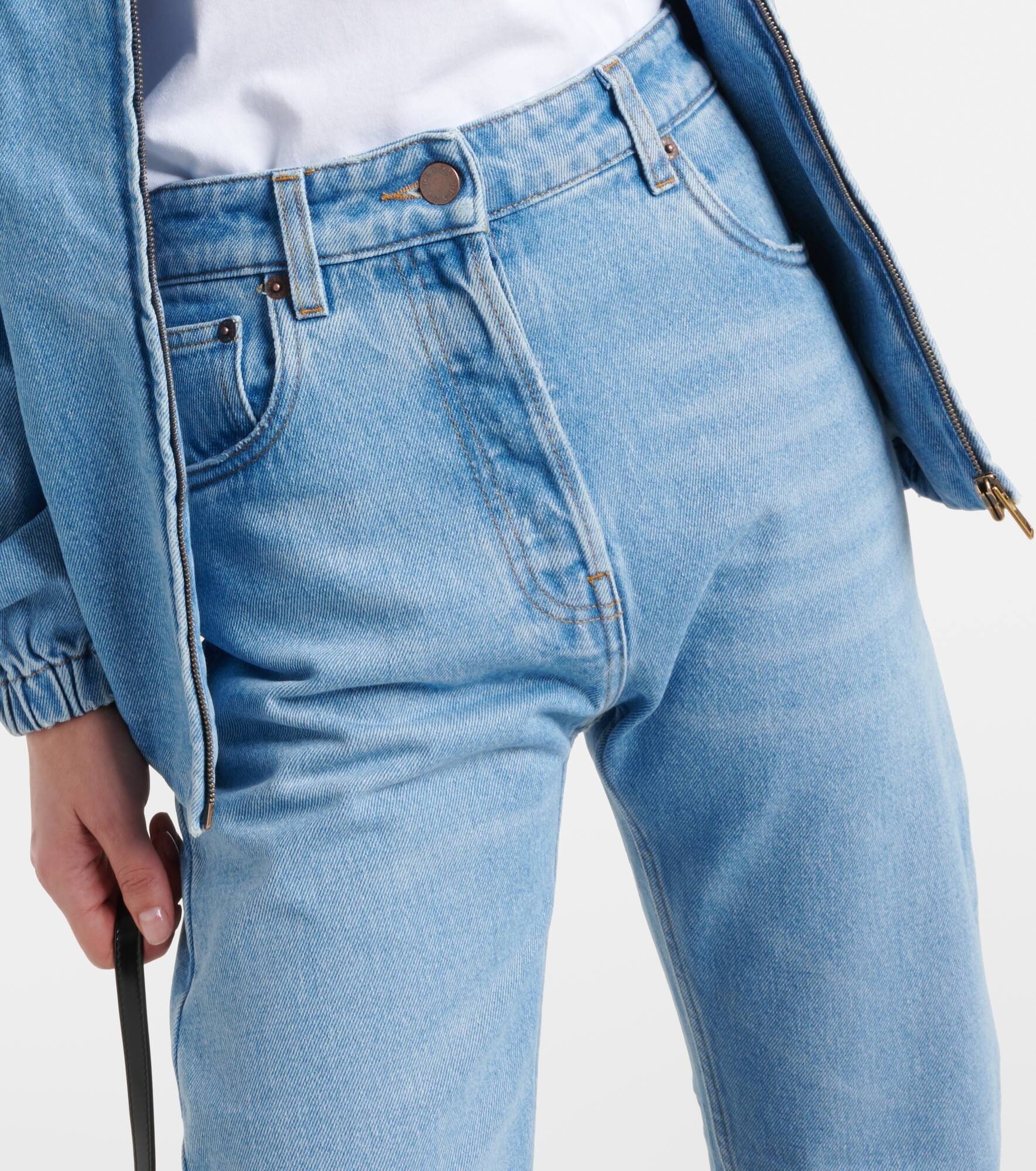 High-rise straight jeans - 4