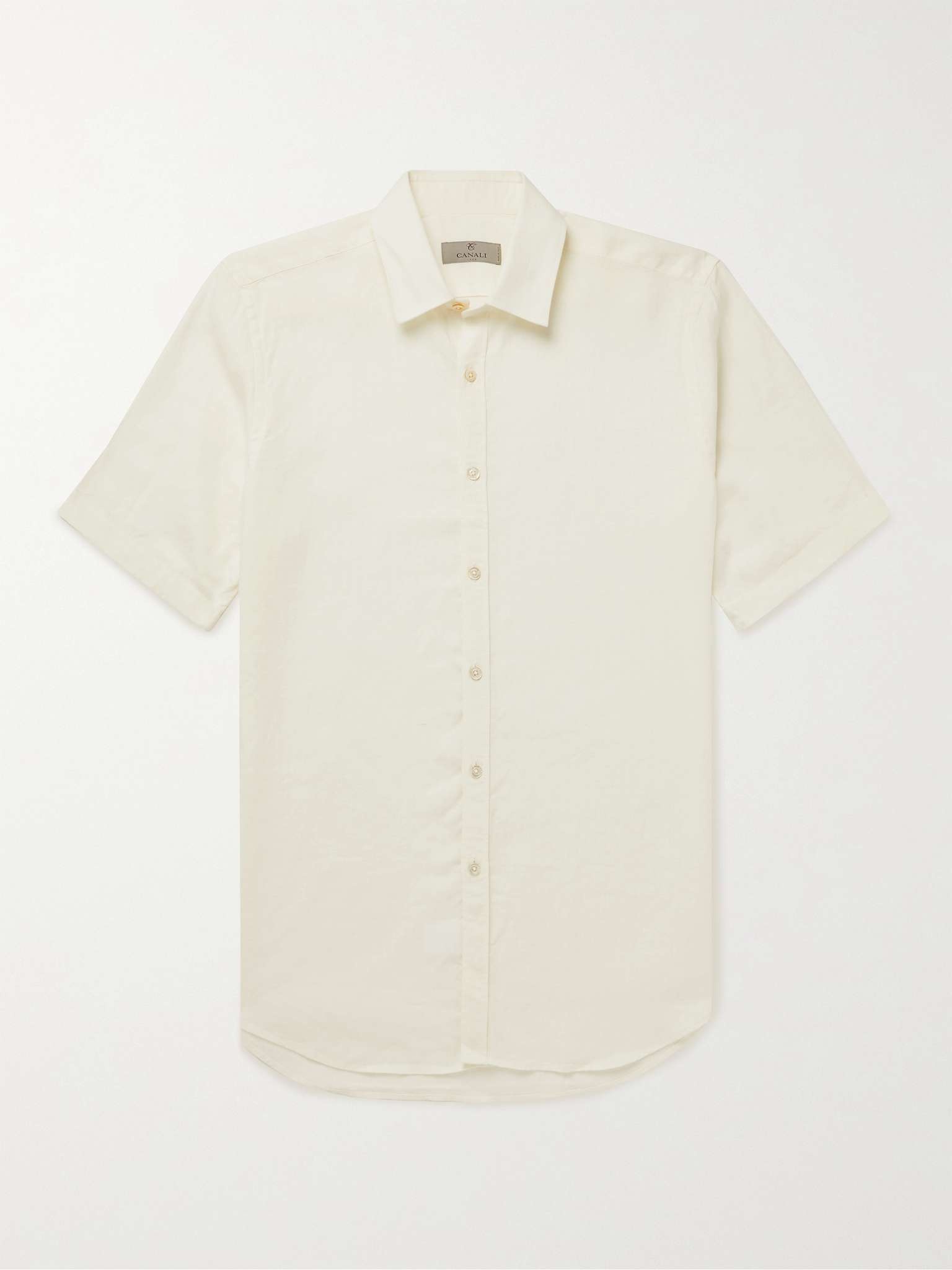 Linen and Lyocell-Blend Shirt - 1