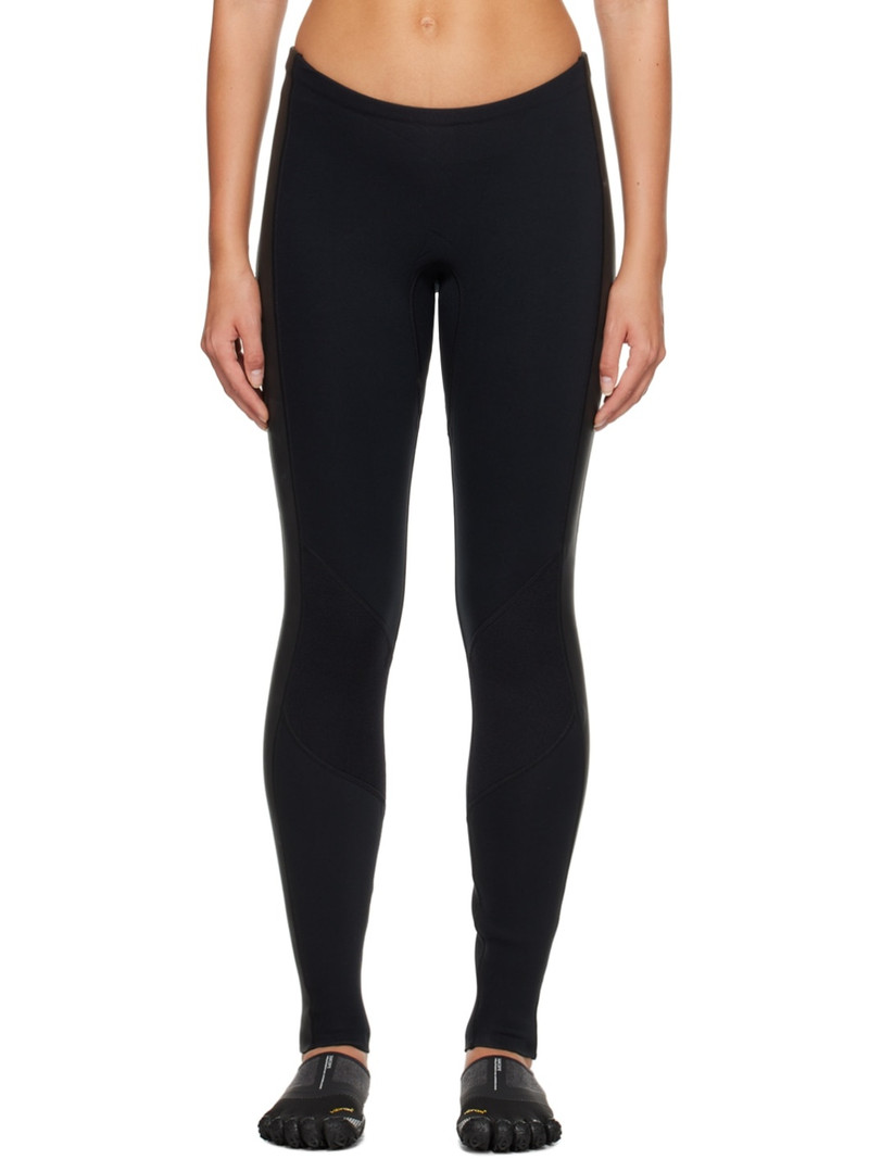 Haydenshapes by Dion Lee SSENSE Exclusive Black & Gray Leggings 1