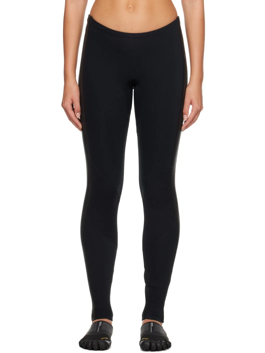 Haydenshapes by Dion Lee SSENSE Exclusive Black & Gray Leggings - 1