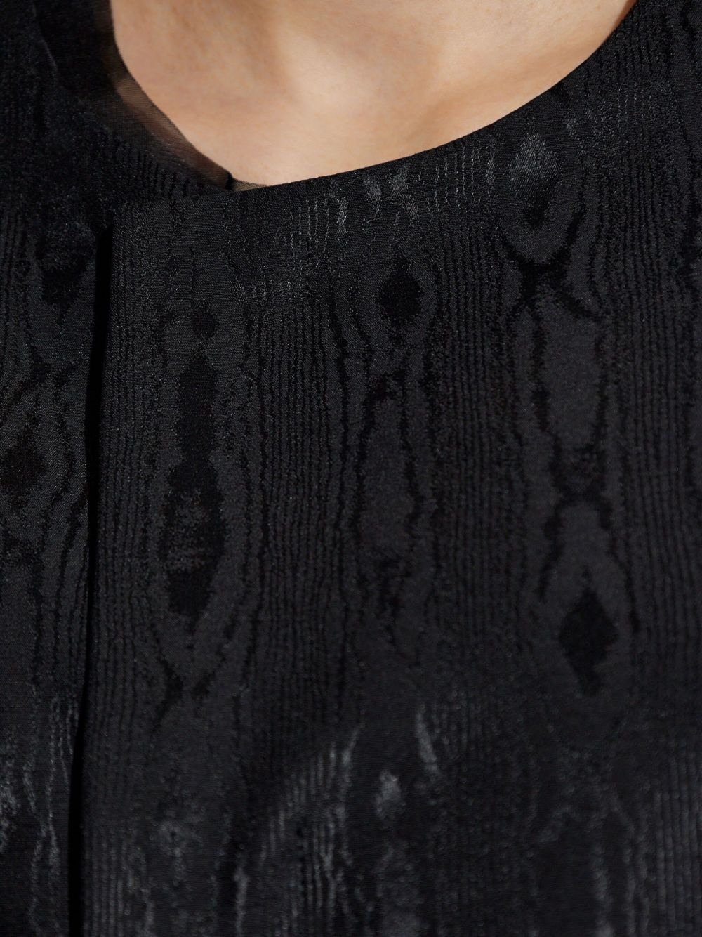 silk-blend coat - 5