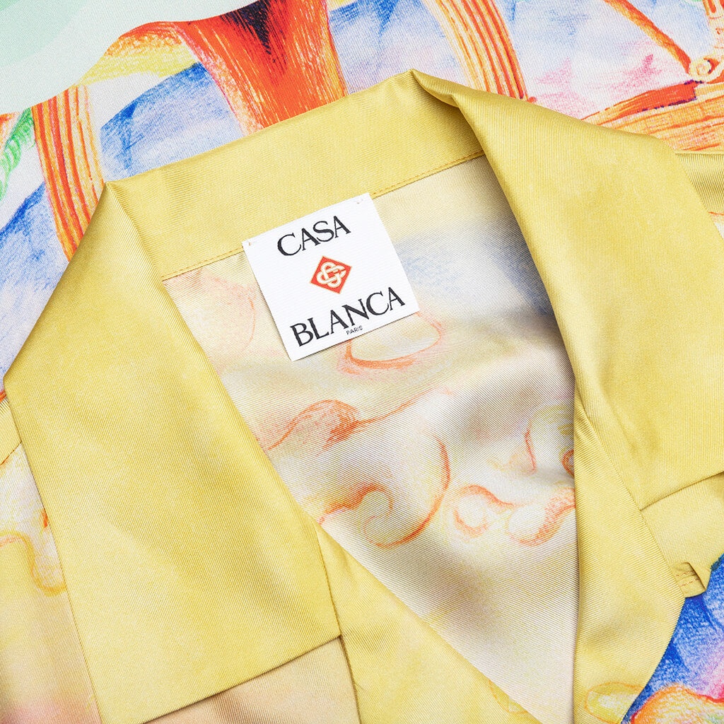 NATURES TEACHER S/S CUBAN COLLAR SHIRT - MULTI - 3