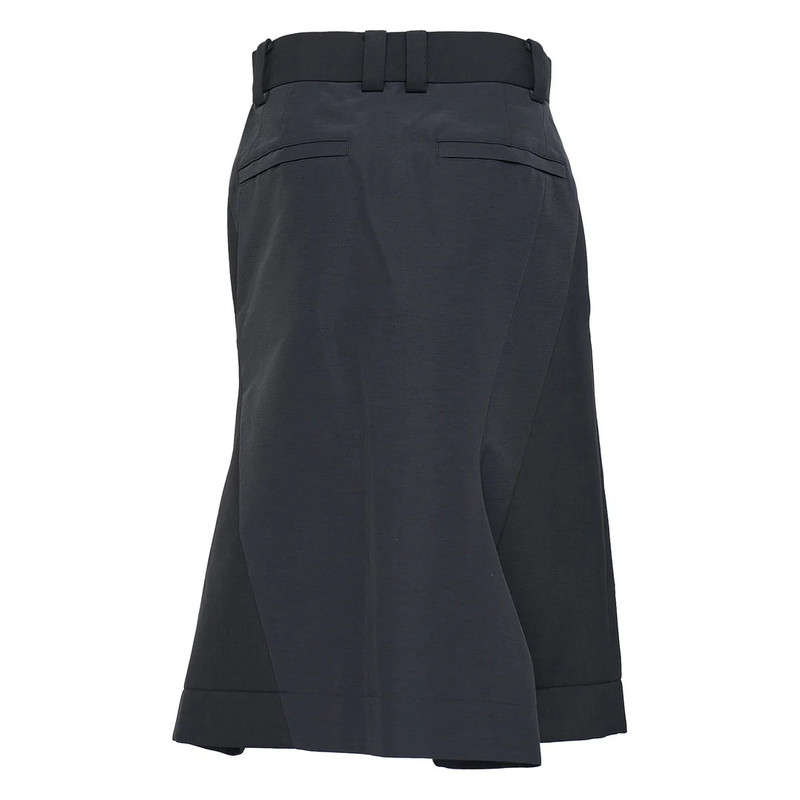 sacai Suiting Bonding x Grosgrain Skirt outlook