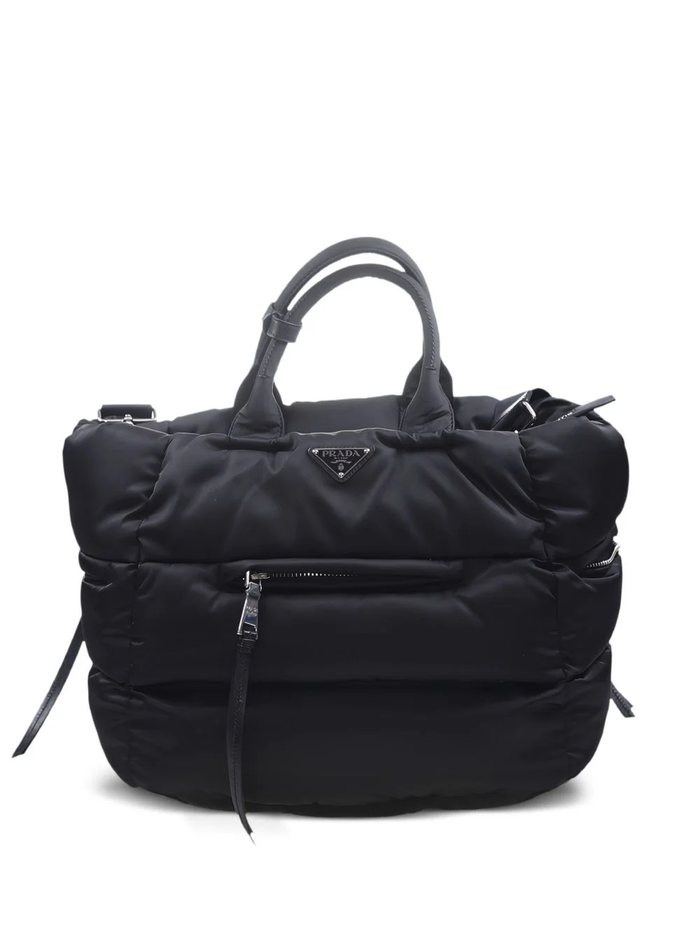 quilted shoulder bag - 1