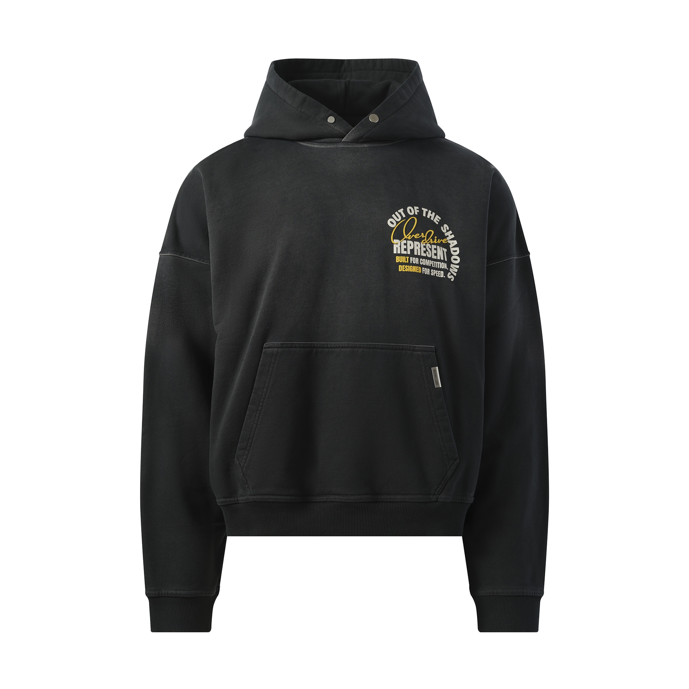 Out Of The Shadows Hoodie in Stained Black - 2