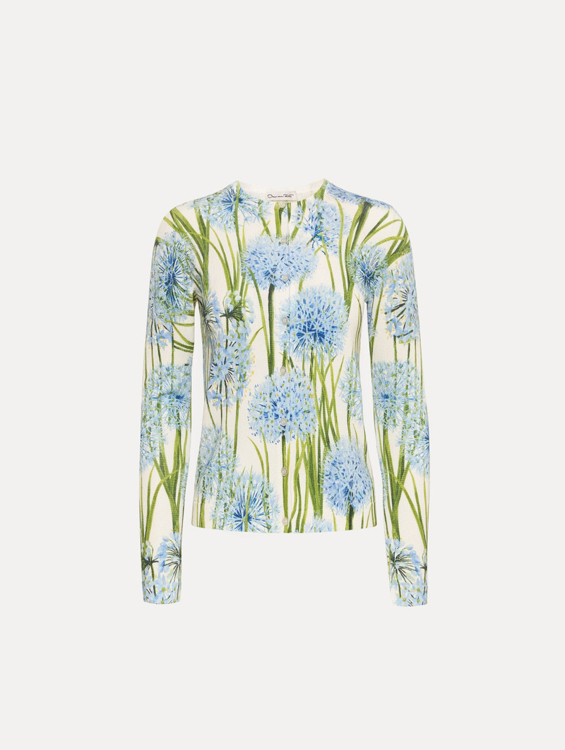 ALLIUM PRINTED CARDIGAN 1