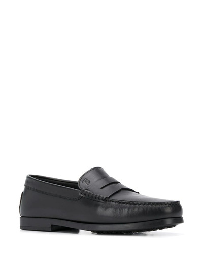 Tod's leather loafers outlook