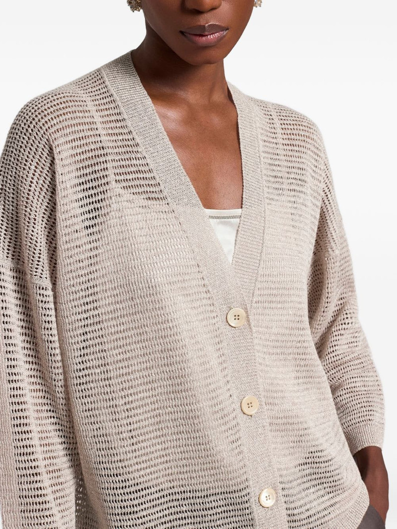 buttoned knitted cardigan 3