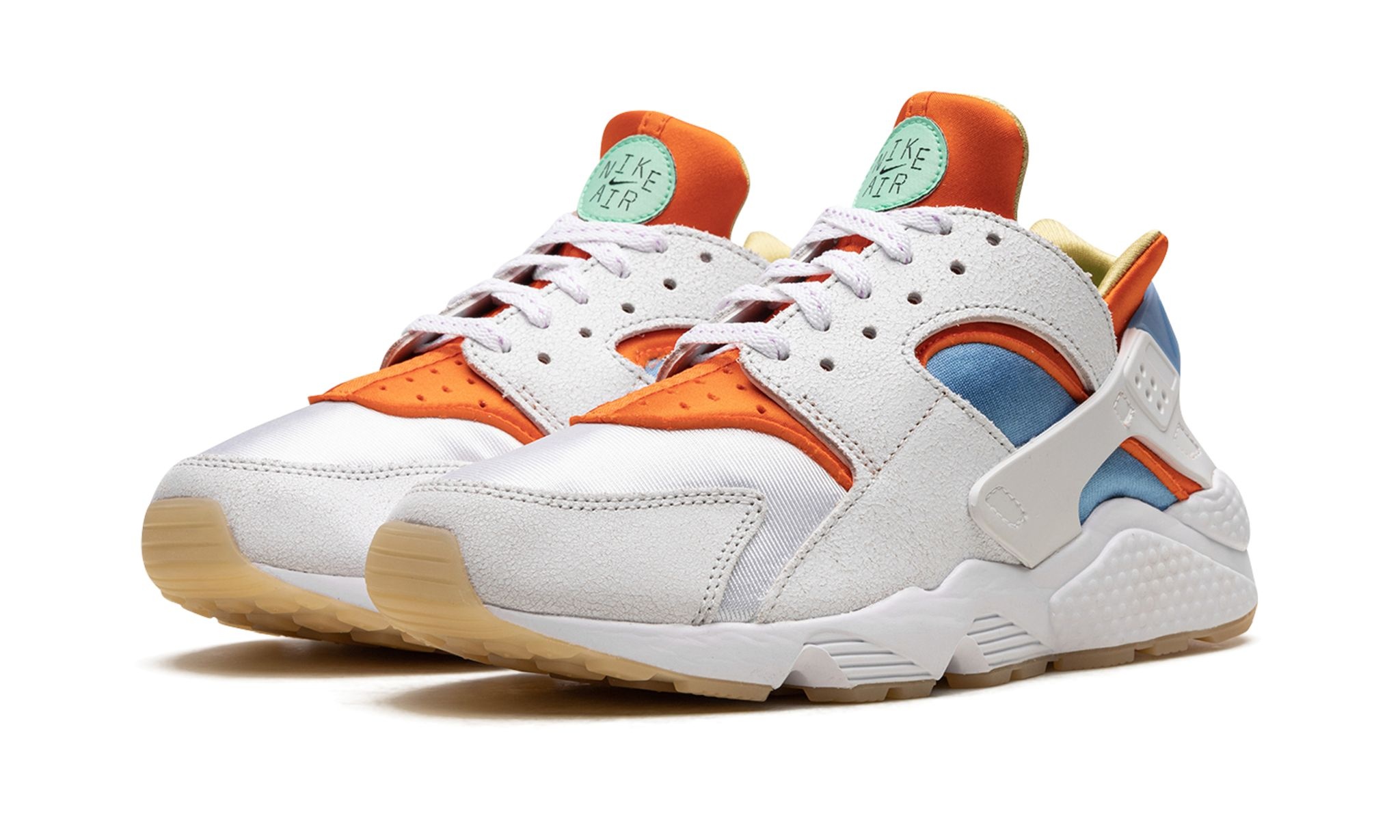 Air Huarache "White / Orange / Blue" - 2