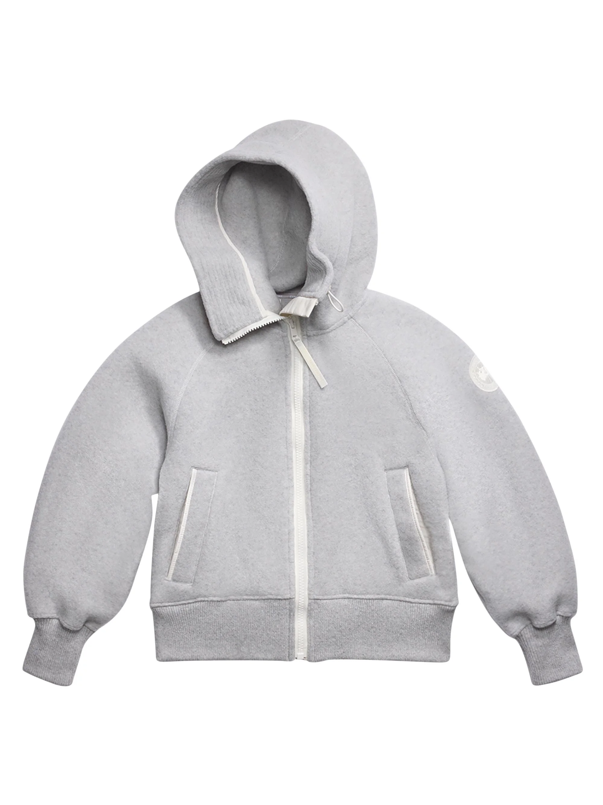 Women's Chilliwack Wool-Blend Fleece Hoodie - Silver Birch - 1