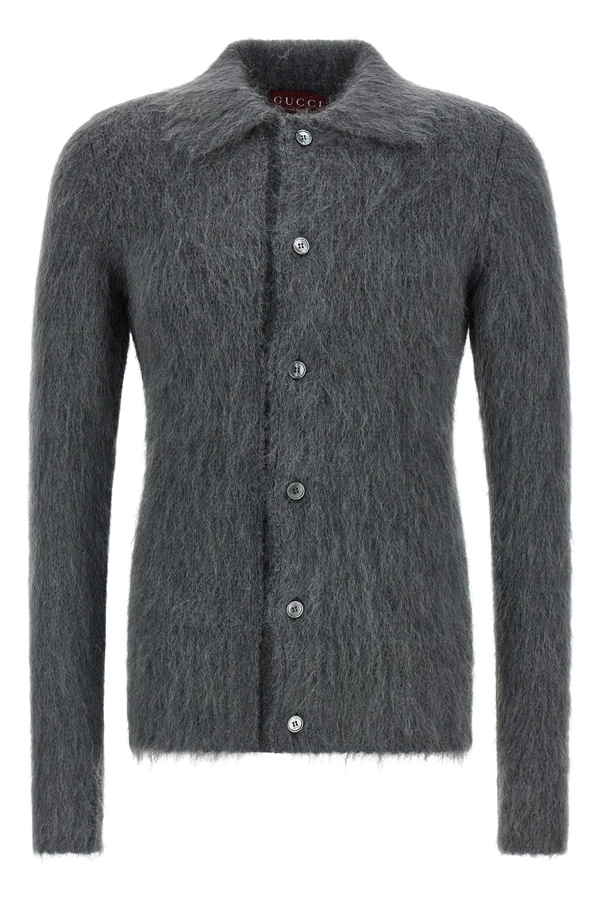 Mohair wool cardigan - 1
