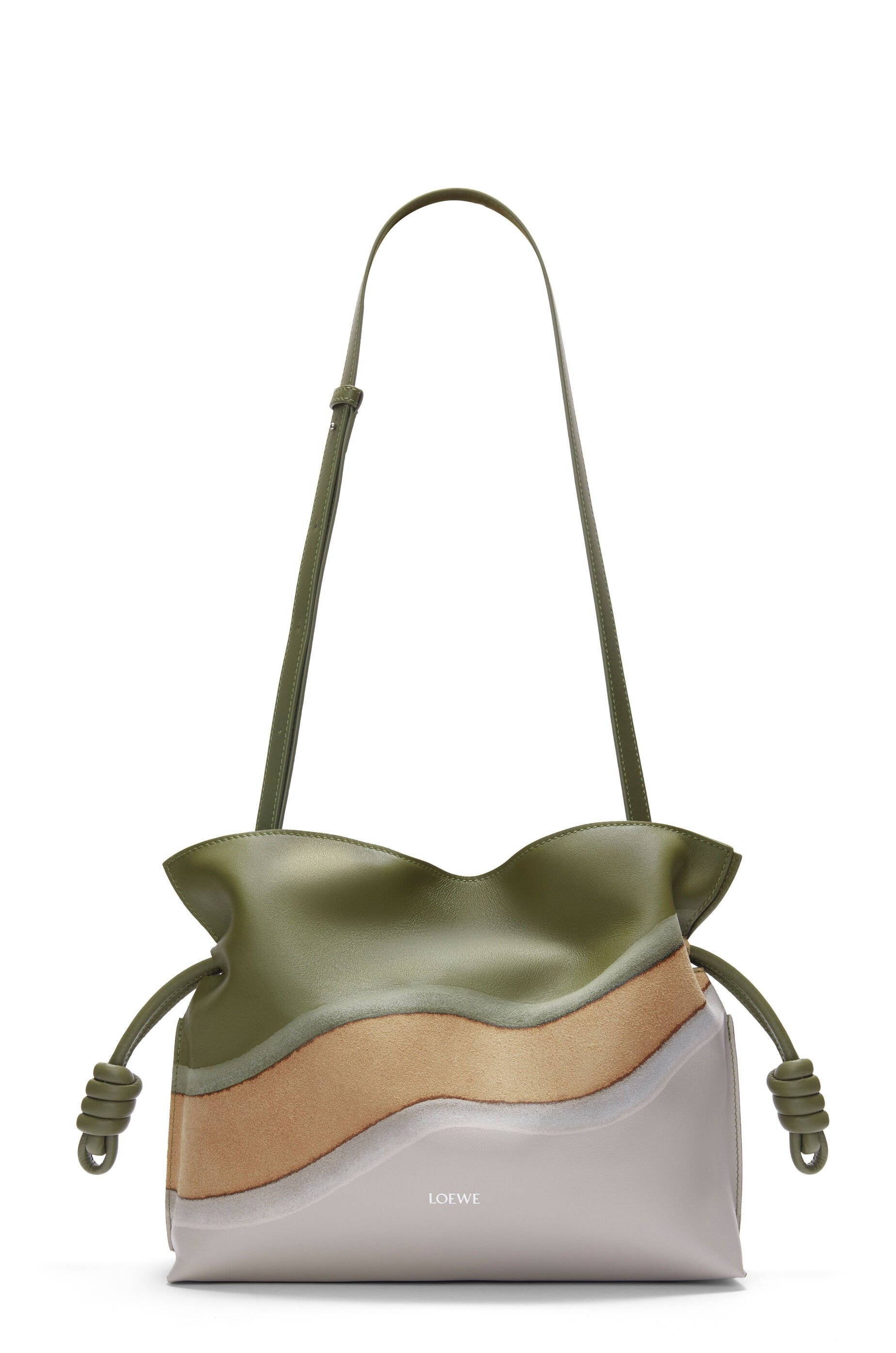 Medium Flamenco clutch in nappa calfskin - 5