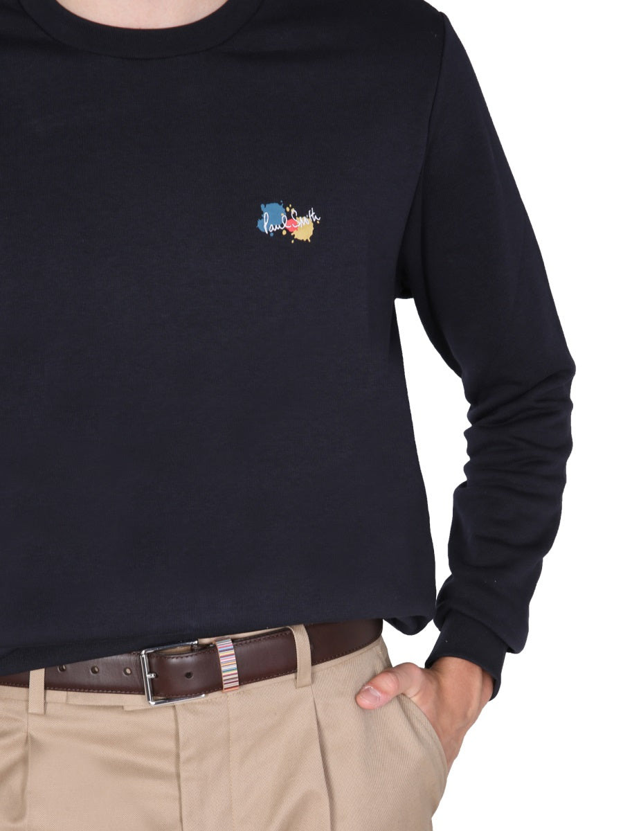 Paul Smith Men Splatter Print Sweatshirt - 4