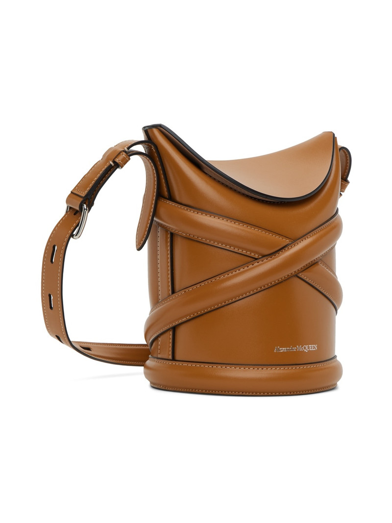 Alexander McQueen Tan 'The Curve' Bag outlook