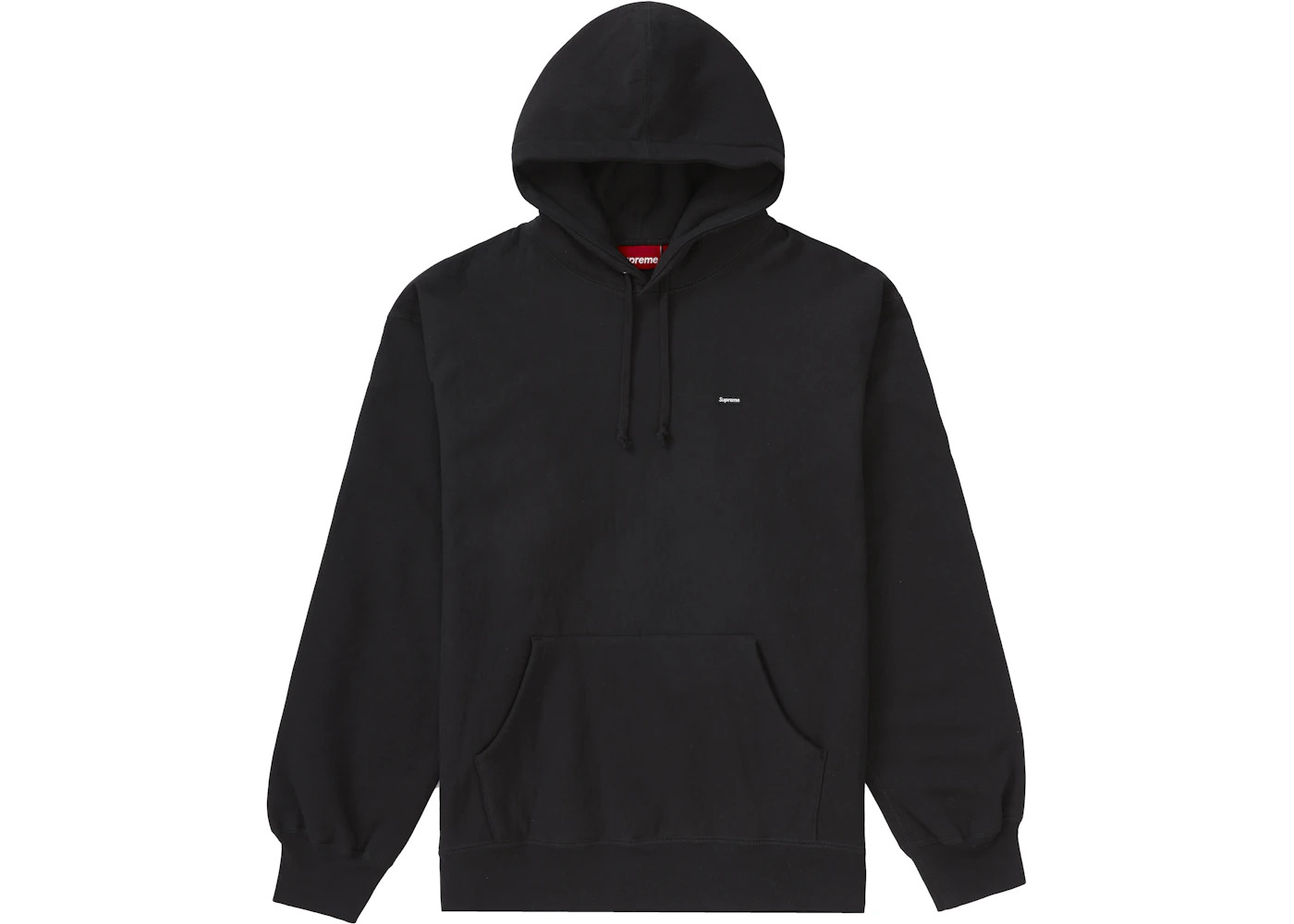 Supreme Small Box Hooded Sweatshirt (FW21) Black - 1