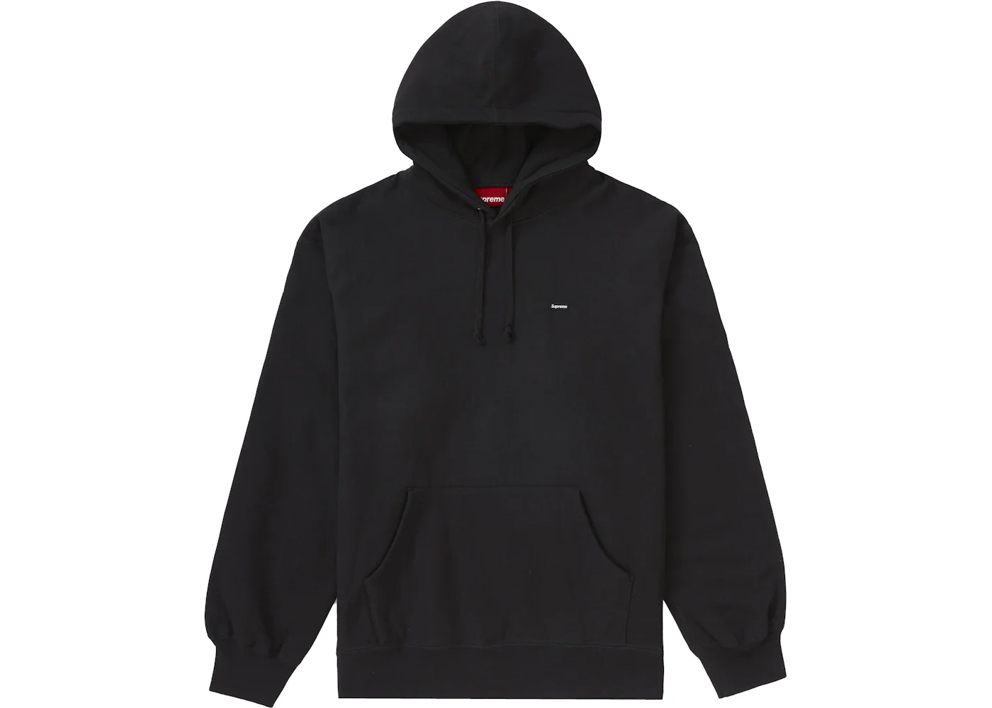 Supreme Small Box Hooded Sweatshirt (FW21) Black - 1