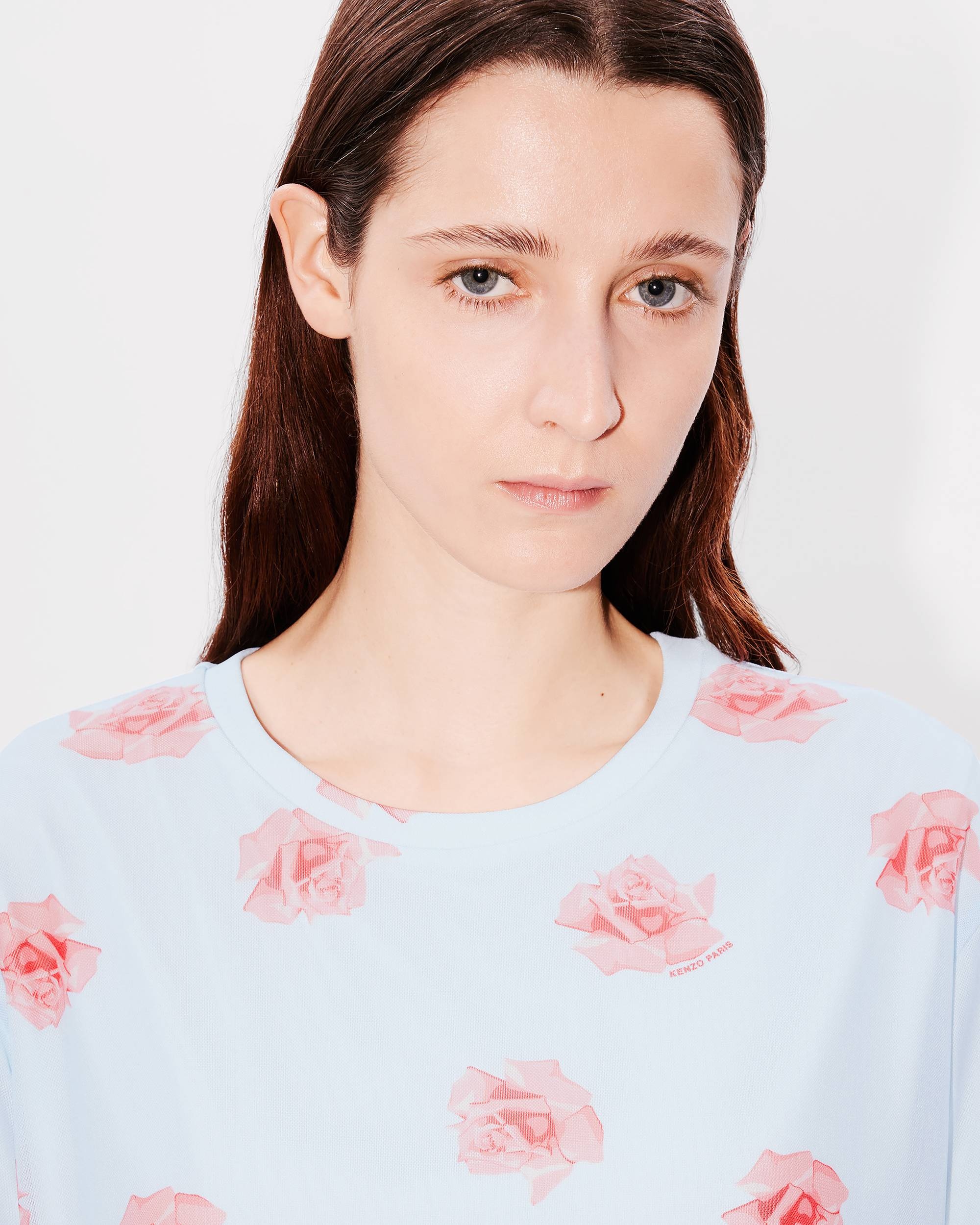'KENZO Rose' double layer dress - 5
