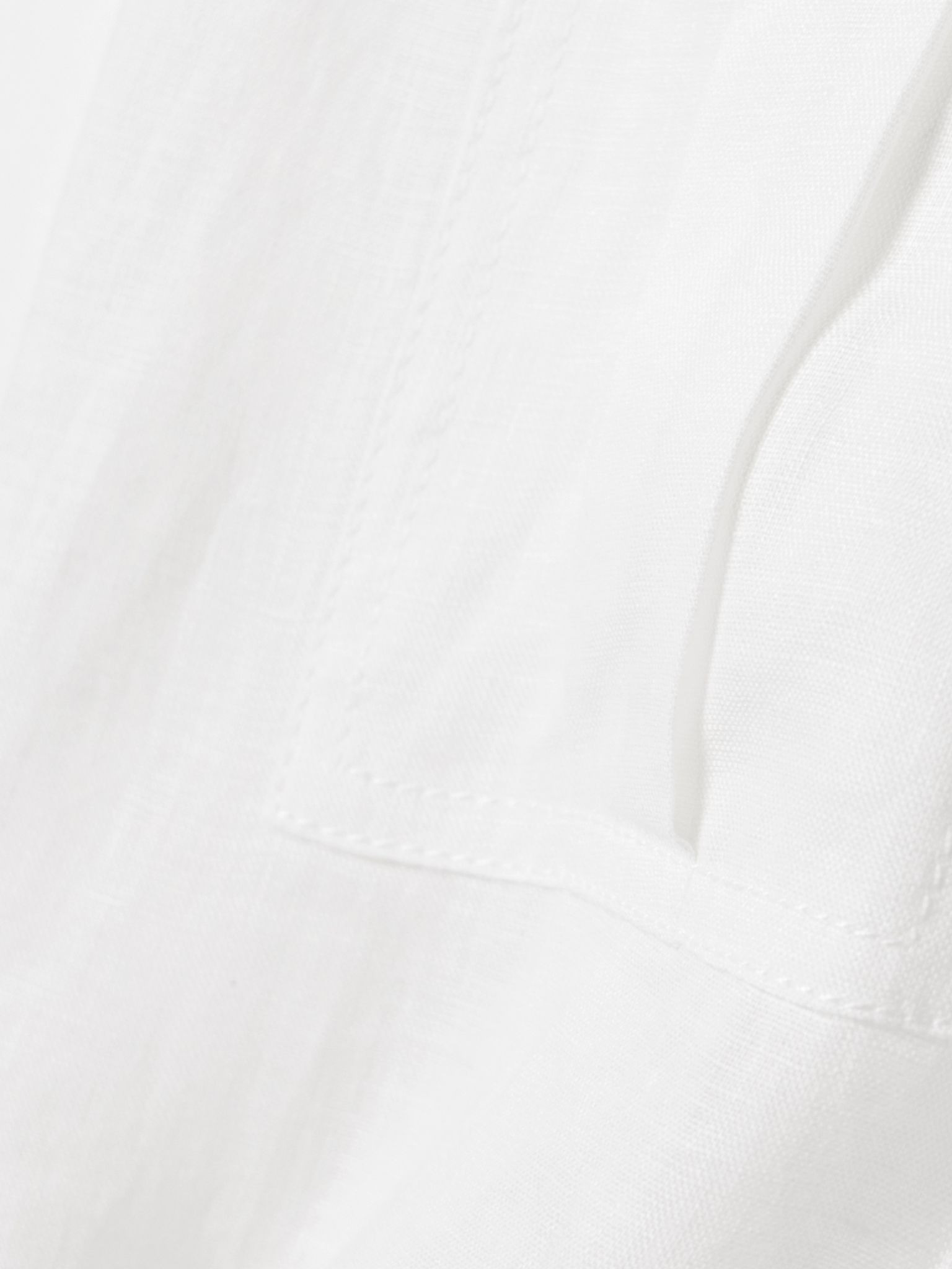 Rhiannon belted linen playsuit White - 4
