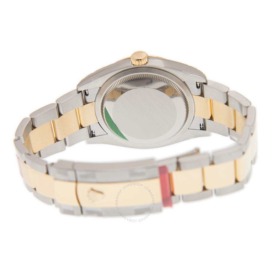 Rolex Datejust 36 White Dial Automatic Men's Steel and 18k Yellow Gold Oyster Watch 126203WRO - 5