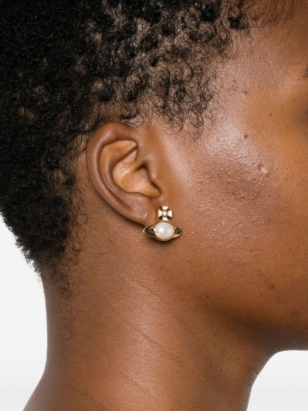 orb-embellished earrings - 2