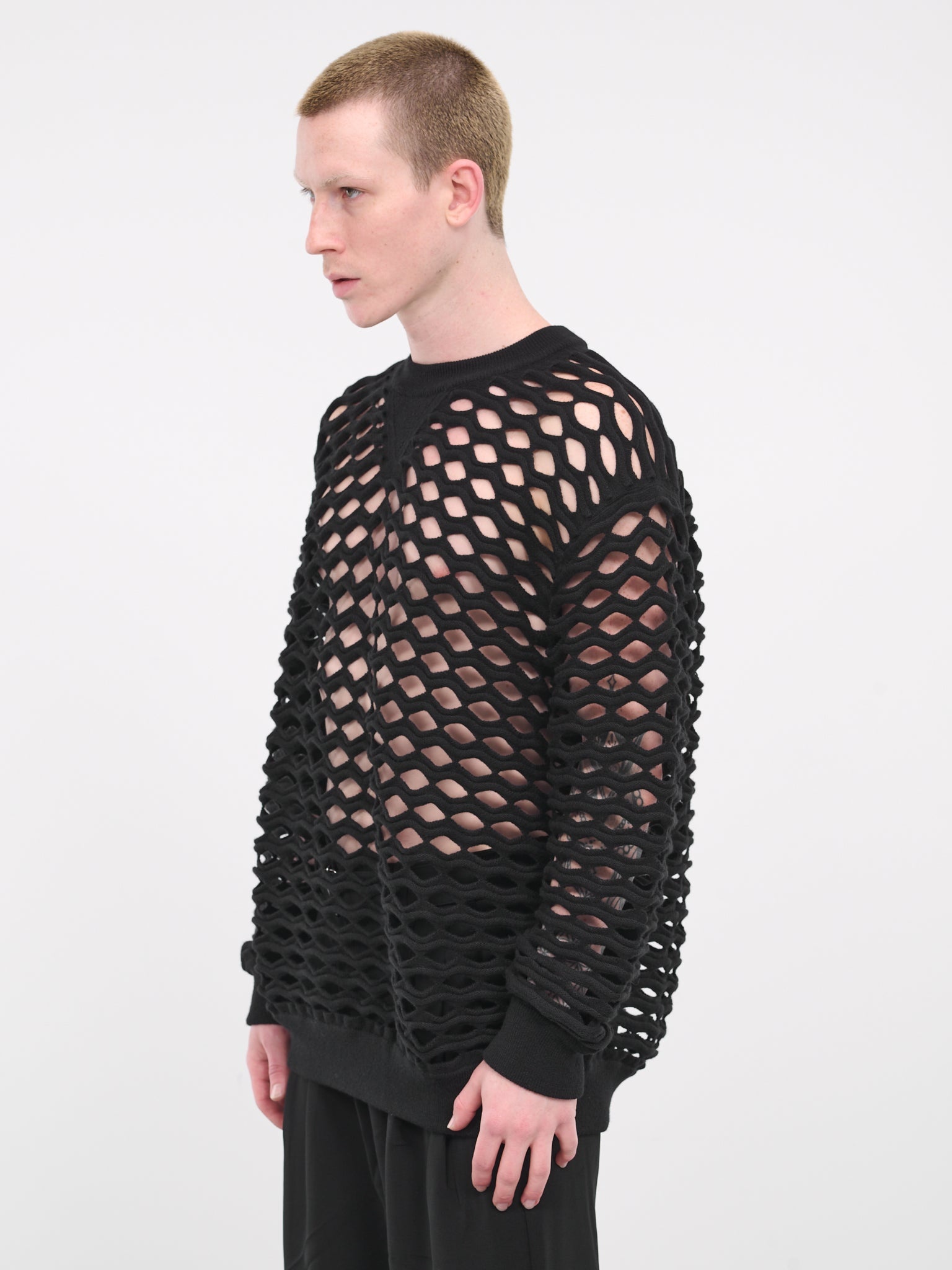 Cut-out Oversized Crewneck - 2